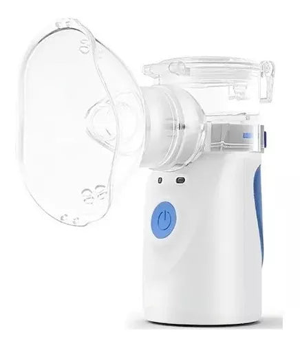Nebulizador Portátil Niños Adultos Mesh Inhalador Usb Color Blanco