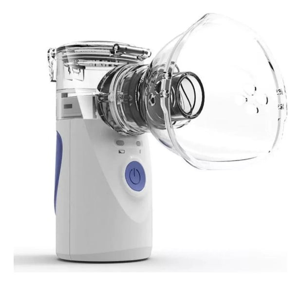 Nebulizador Portátil Niños Adultos Mesh Inhalador Usb Color Blanco